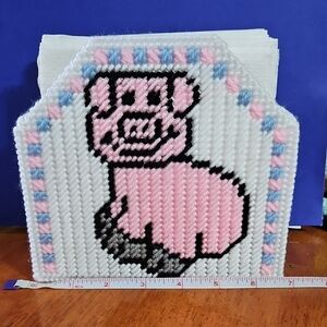 Handcrafted Pink Pig Pet House